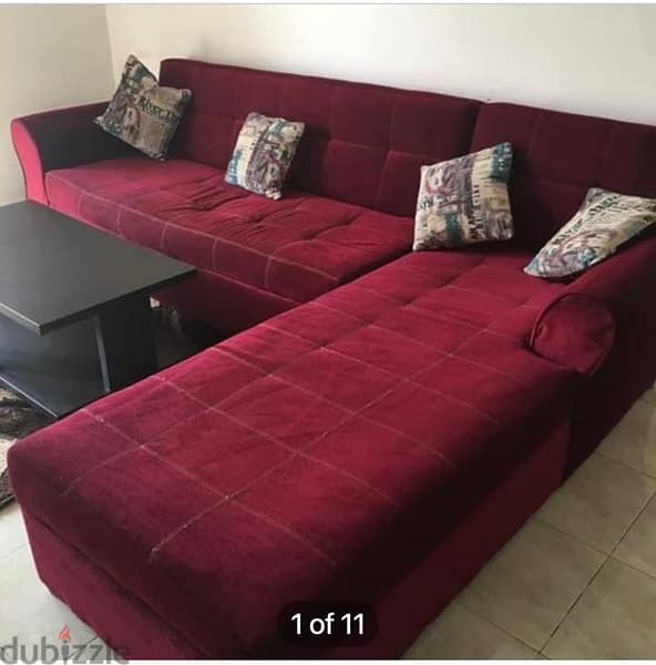 Adjustable L- shape sofa 1