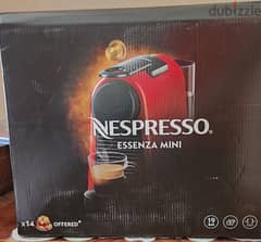 NESPRESSO Essenza Mini Red Coffee Machine 0