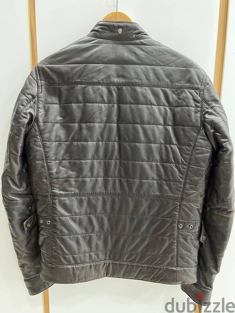 MASSIMO DUTTI Reversible Leather Jacket 1