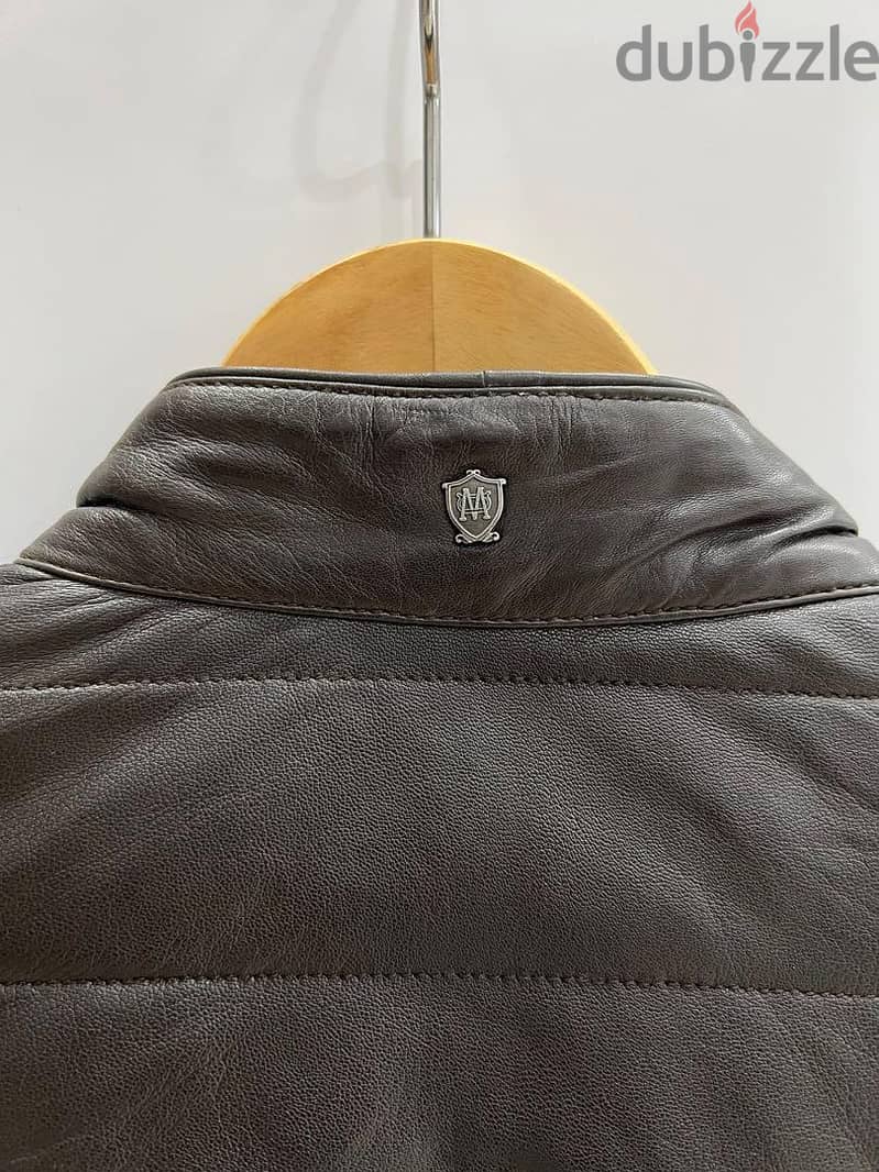 MASSIMO DUTTI Reversible Leather Jacket 2
