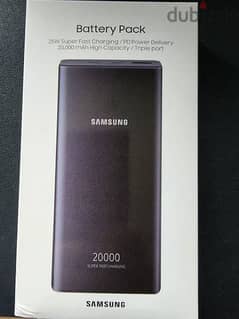 Power Bank Samsung 20000 mAH (25w)