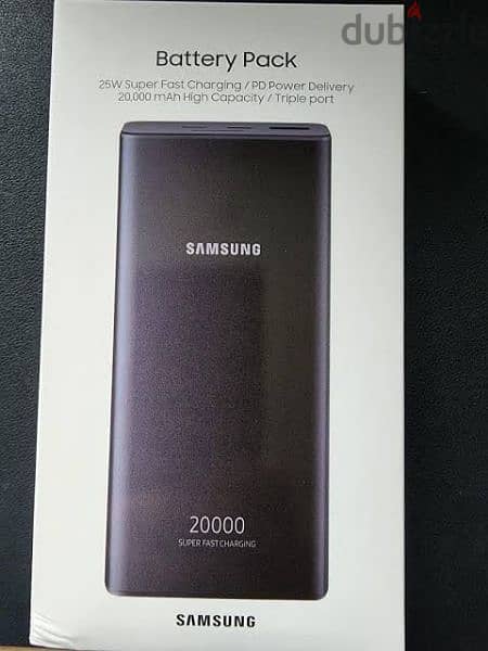 Power Bank Samsung 20000 mAH (25w) 0