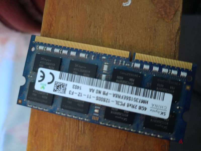 Ram DELL 4GB 2Rx8 pc3l 12800s DDR3 1