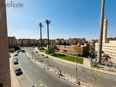 An amazing furnished apartment for sale in Madinaty with a very distinctive view in B7