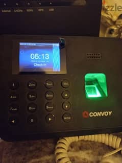 جهاز بصمة الحضور و الانصراف Convoy CB 3000 fingerprint check in/out