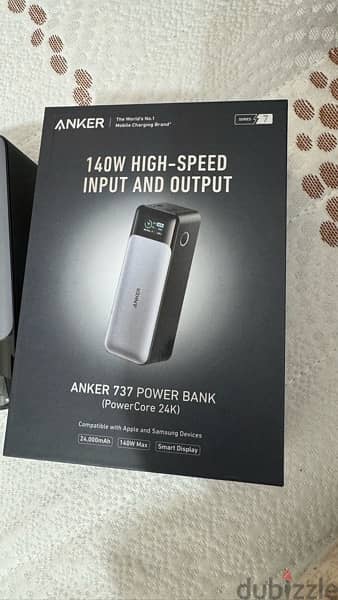 Anker power bank for laptop 140w watt 24000 باور بنك بقدرة ١٤٠ وات 2