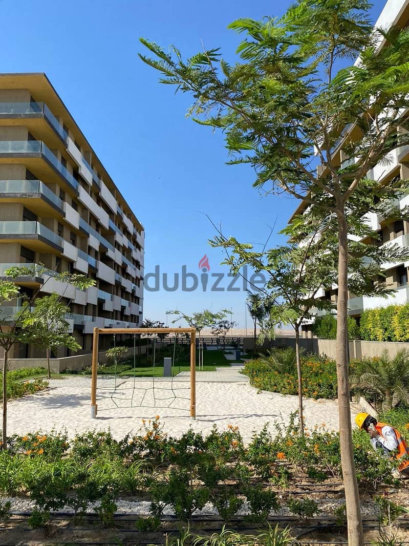 Apartment 230m fully finished in Alburouj Compound in el sherouk city 6
