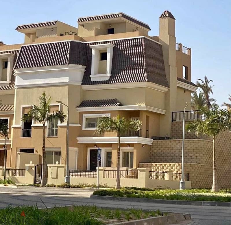Stand alone villa for sale, 4 rooms, in Sarai Mostaqbal City, next to Madinaty and Mountain View, installments with a 70% discount 16