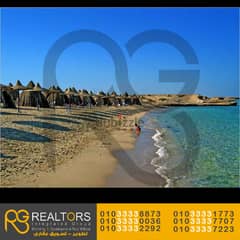 ارض 557,500م للبيع علي ساحل البحر الاحمر منطقه مرسي علم / القصير