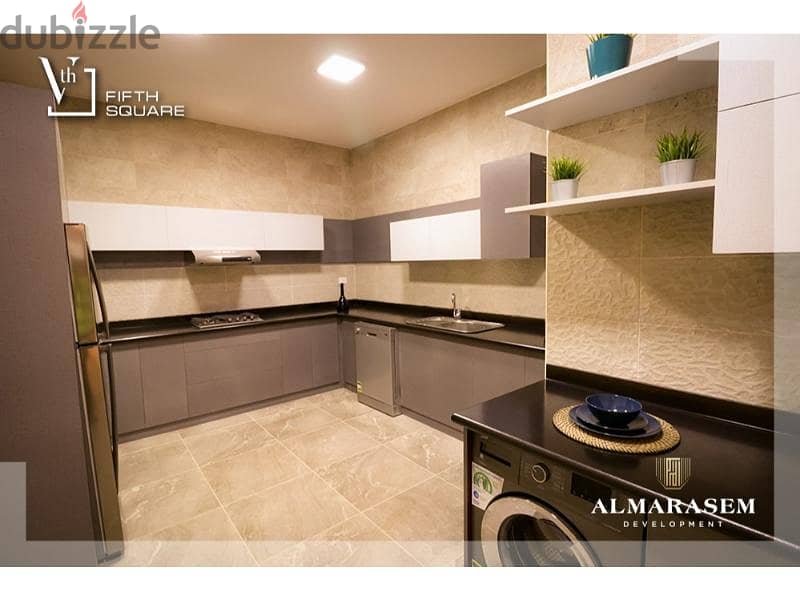 ِApartment 205m ready to move Fully finished Compound Fifth Square New Cairo 1