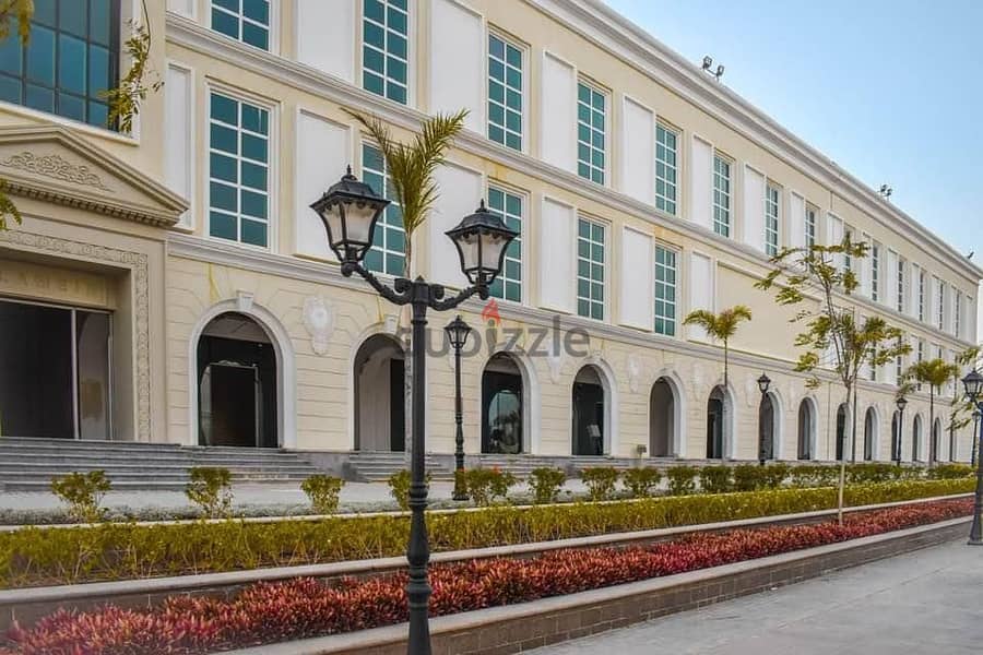 Immediate delivery in the heart of New Alamein, a 117 sqm apartment, fully finished, in the Latin Quarter, Bahri Road, with the lowest down payment an 11