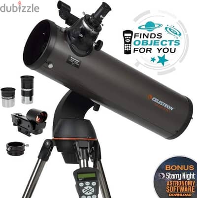 تيليسكوب فلكي أمريكي  Celestron NexStar 130SLT Computerized Telescope