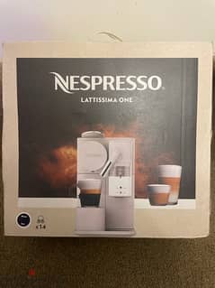 Nespresso Lattissima One-Black brand new sealed