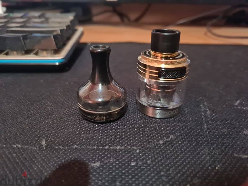 awt battery and awt charger and voopoo tppx dl tank , pmp mtl tank 1