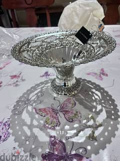 silver plated decor