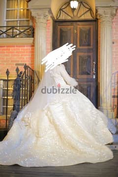 فستان زفاف استخدام مره واحده
