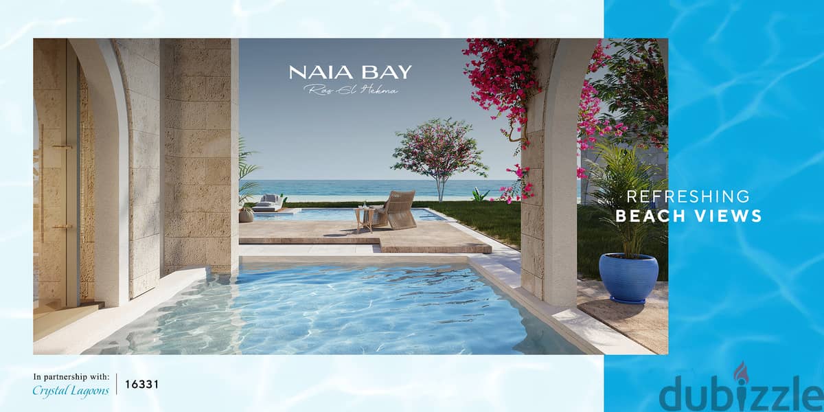 Chalet + roof for sale, fully finished, in Naya Bay Ras El Hekma Village (delivery within months only) 6