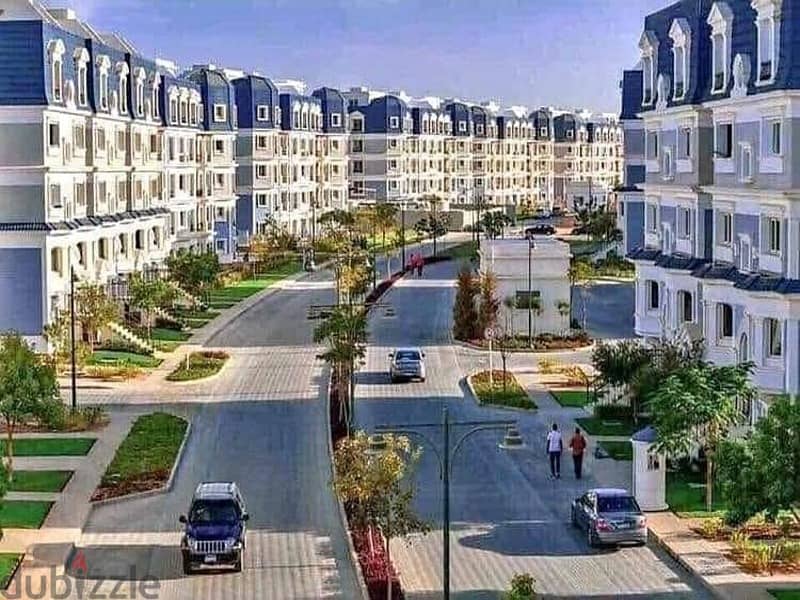 Apartment 230 meters for sale, Corner View Lagoon, in Aliva Mountain View Compound, Mostaqbal City, next to Madinaty, in installments 28
