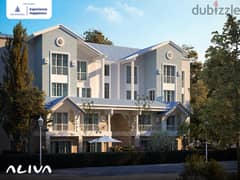 I villa duplex roof corner for sale in Aliva Mountain View Mostakbal City compound next to Madinaty in installments 0