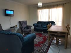 Furnished apartment for rent in Dar Misr Al-Andalus Compound, near Mohamed Naguib Axis  View is open  Nautical  First residence 0