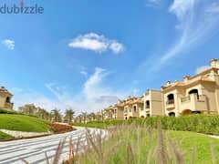 I own a 215 sqm twinhouse with a 5% down payment in Sheikh Zayed in El Patio Vera compound. 0