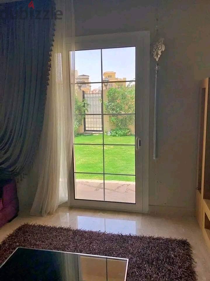 3-room apartment with garden for sale in front of Cairo International Airport near Nasr City and Heliopolis - Taj City 3