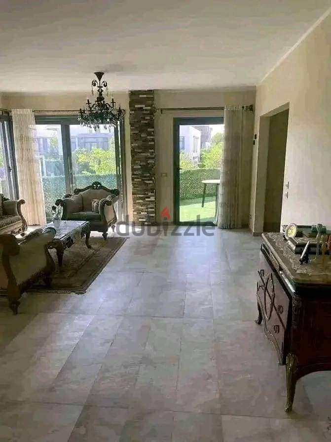3-room apartment with garden for sale in front of Cairo International Airport near Nasr City and Heliopolis - Taj City 4