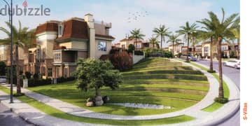 S Villa corner  for sale in Sarai compound with down payment and installments over 8 years 0