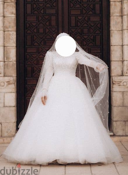 فستان زفاف استخدام مره واحده 2