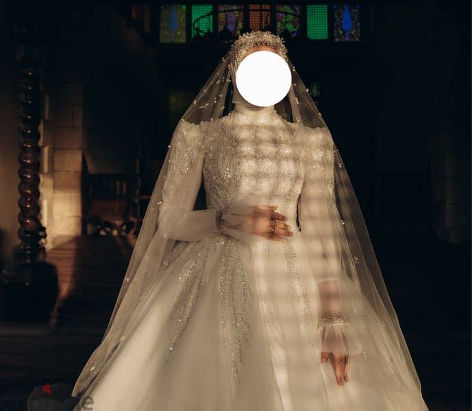 فستان زفاف استخدام مره واحده 3