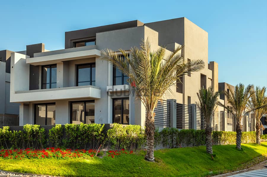 Classic twin villa ready to move 375m with installments in La Vista كلاسيك توين فيلا للبيع استلام فوري 375م في لافيستا سيتي  باقساط 7