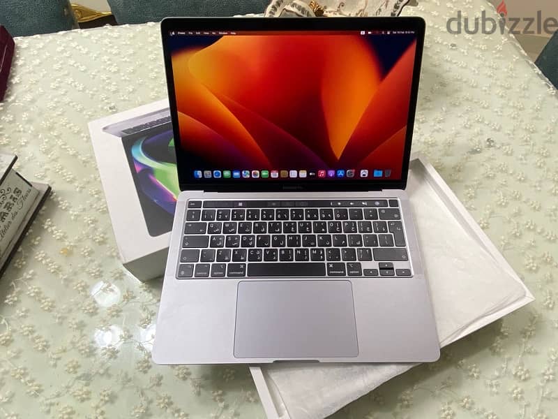 Macbook Pro M1 512GB -  بدون ولا خدش بطارية ١٠٠٪؜ 3