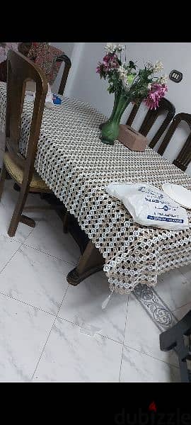 تربيزه سفره و٦كراسي
