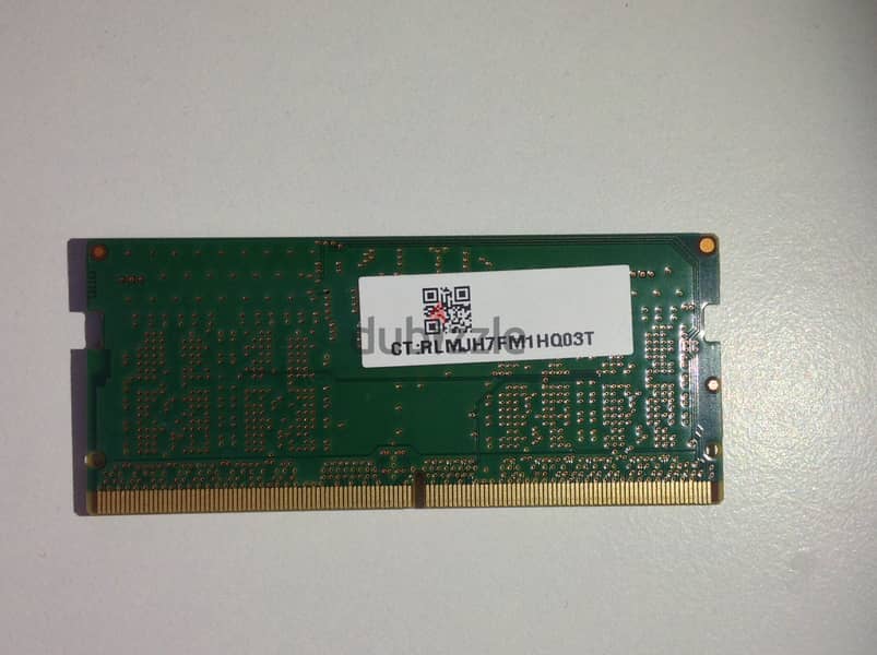 Laptop RAM DDR5 4800 8GB 2X 4