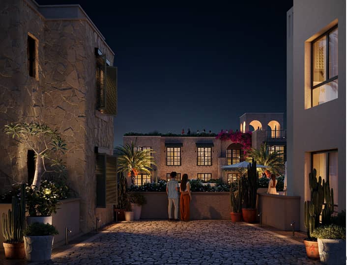 شالية للبيع غرفتين + Roof كامل التشطيب بفيو علي لاجون  | Makadi Heights 16
