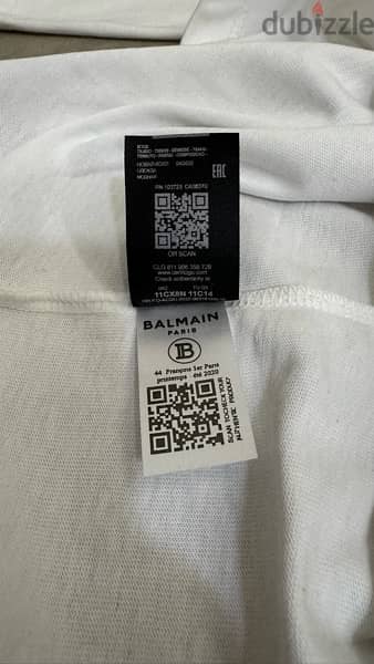 balmain long sleeve t-shirt medium 2