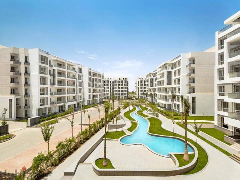 apartment 127sqm immediate receipt with a 10% down payment and the longest payment period in Mostakbal City Beta Green New Cairo near the madinty 8