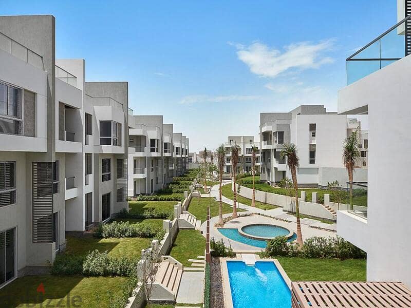 apartment 127sqm immediate receipt with a 10% down payment and the longest payment period in Mostakbal City Beta Green New Cairo near the madinty 10