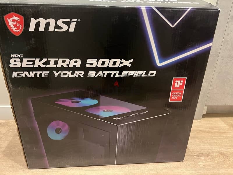 MSI Sekira 500X Case, like new 7