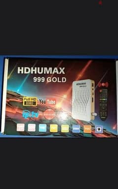 ريسيفر HD humax 999 gold استخدمته اسبوع كنت شاري بي الف واي فاي داخلي