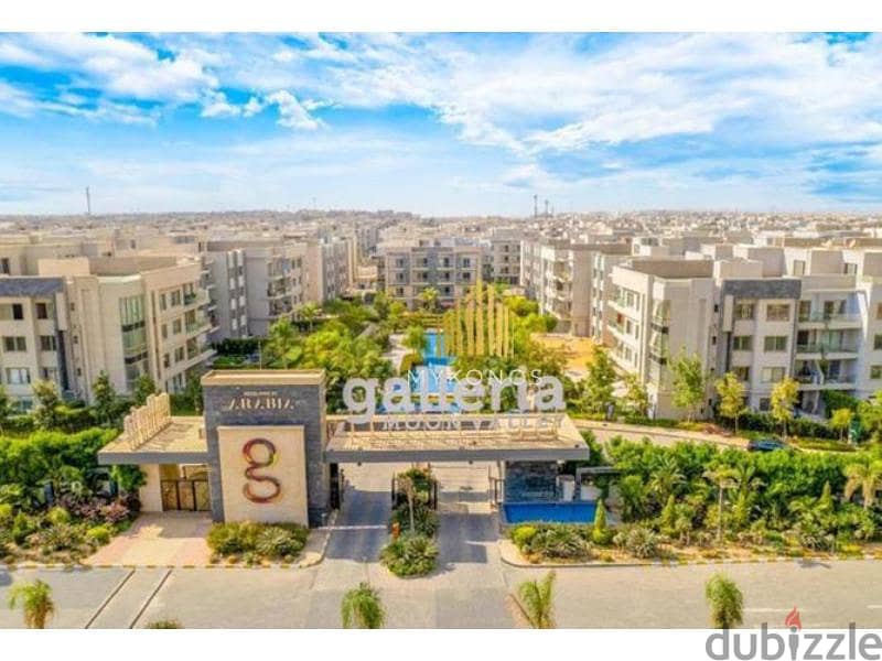 Apartment ground with garden 139m ready to move Galleria Moon Valley New Cairo 1