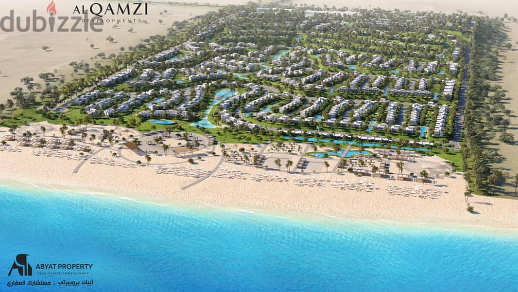 شاليه غرفتين Sea View تشطيب سوبر لوكس Seazen Al Qamzi الساحل 3