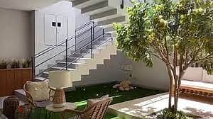 I Villa Garden 4 rooms for sale in Fifth Settlement, Mountain View Hyde Park Compound, New Cairo, directly on 90th Street (278 m), ready to move 0