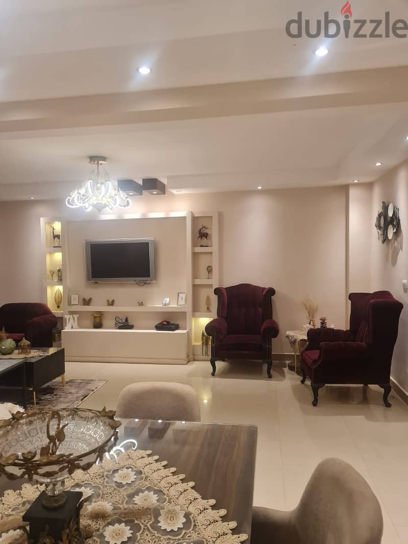 Available ground floor apartment in Al Rehab City Garden   - 150m + 60m garden 8