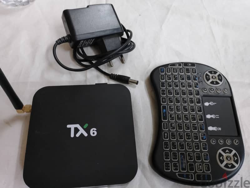 tx6 tv 4k android لتحويل اي شاشة الي سمارت 1