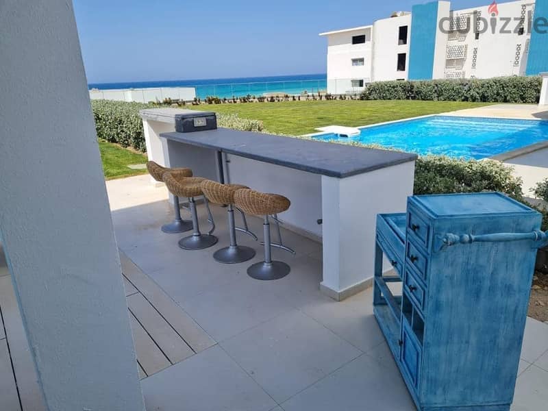 Fully finished duplex with roof on the sea for sale in Ras El Hekma, Fouka Bay, developed by Tatweer Misr 6