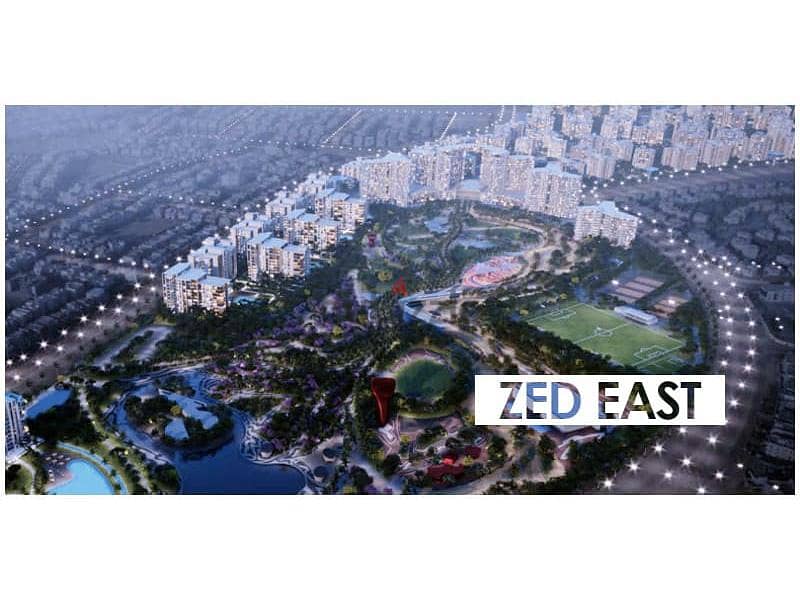 Apartment for sale Fully finished with Ac’s Zed East - New Cairo 9