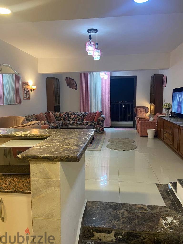 Hot Deal For Rent Furnished Duplex in porto New Cairo 6