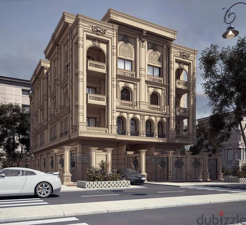 Apartment for sale, receipt for 6 months in installments, area of ​​195 square meters + private garden in the new Lotus, New Cairo settlement 1
