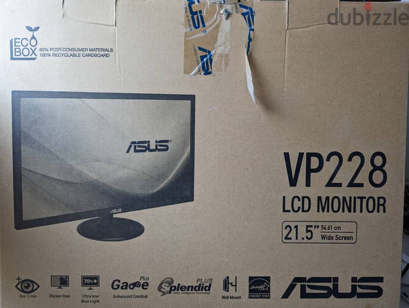 ASUS Gaming Monitor - (21.5 in) FHD شاشة كمبيوتر 2